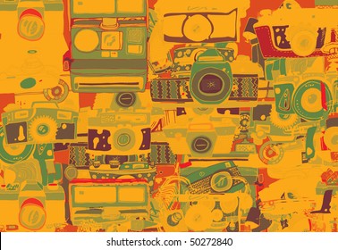 Vintage Abstract Photography Background (vector)