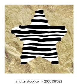 Afiche abstracto de época. Elemento de diseño.