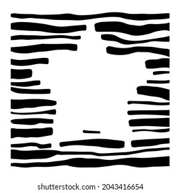 Afiche abstracto de época. Elemento de diseño.