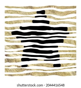 Afiche abstracto de época. Elemento de diseño.