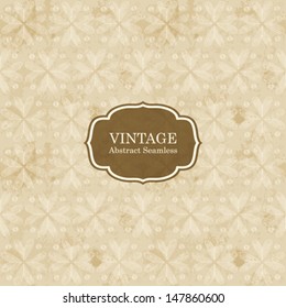 Vintage abstract seamless