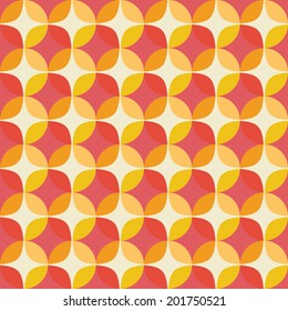 Vintage abstract seamless pattern. Colorful geometric structures. Trendy abstract background for your design.