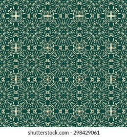Vintage abstract seamless pattern. Vector illustration background
