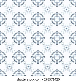 Vintage abstract seamless pattern. Vector illustration background