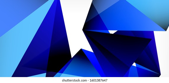 Vintage abstract template with triangle mosaic composition vecton white background. Simple design background. Modern flat design. Color abstract background. Beautiful vector pattern.