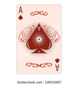 vintage ace card