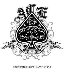 vintage ace of spades 