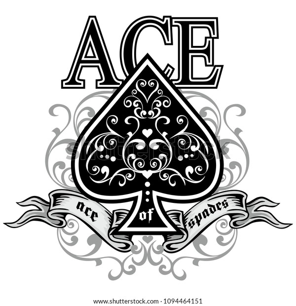 vintage ace of spades
