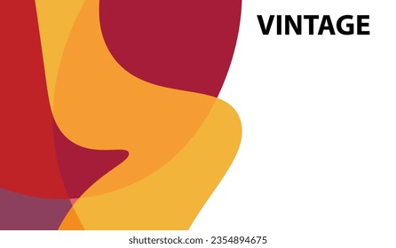 vintage aesthetic, abstract background and colorful wallpaper, free space, for projects, oil and flat design
