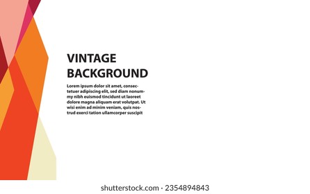 vintage aesthetic, abstract background and colorful wallpaper, free space, for projects, oil and flat design