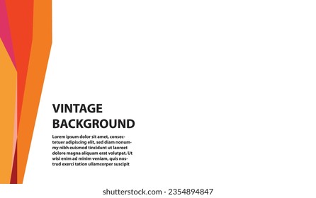 vintage aesthetic, abstract background and colorful wallpaper, free space, for projects, oil and flat design