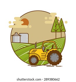Vintage Agriculture vector