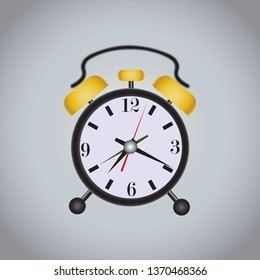 vintage alarm and clock