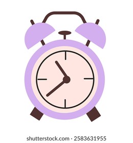 Vintage Alarm Clock Vector Illustration