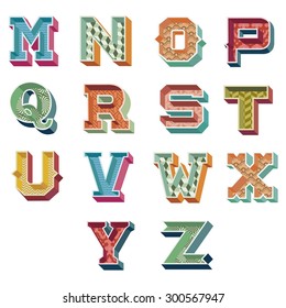 Vintage Alphabet