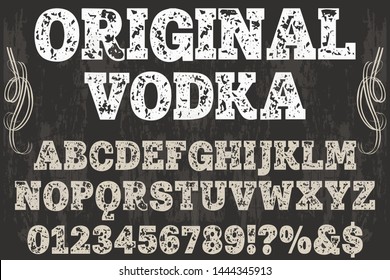 vintage alphabet Font Script Typeface handcrafted handwritten vector label design old style.Shadow Effect.vintage Hand Drawn.Retro Typography.Vector Illustration.
