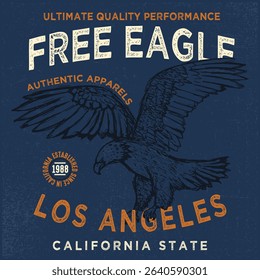 Vintage American Eagle Drawing
Poster Graphic Design