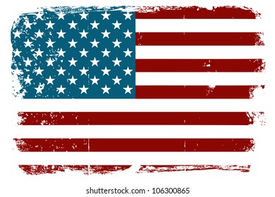 Download Distressed Us Flag Vector Images Stock Photos Vectors Shutterstock