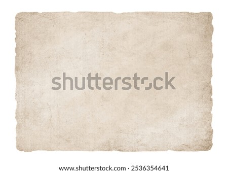 Vintage ancient worn paper texture, old paper or parchment background 