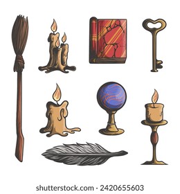 vintage animal vector illustration dark art