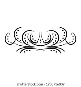 Vintage arabesque floral pattern. Arabic ornament - Vector