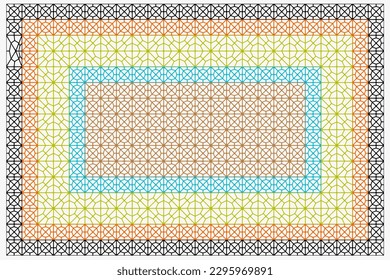 Vintage Arabic pattern. Persian colored carpet. Rich ornament for fabric design, handmade, interior decoration, textiles. Abstract background.