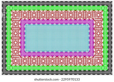 Vintage Arabic pattern. Persian colored carpet. Rich ornament for fabric design, handmade, interior decoration, textiles. Abstract background.