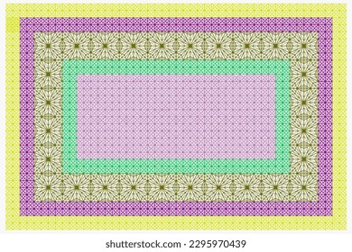 Patrón árabe vintage. Alfombra de color persa. Ricos adornos para el diseño de tejidos, hechos a mano, decoración interior, textiles. Antecedentes abstractos.