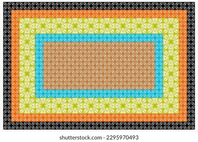 Patrón árabe vintage. Alfombra de color persa. Ricos adornos para el diseño de tejidos, hechos a mano, decoración interior, textiles. Antecedentes abstractos.