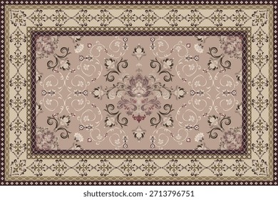 Patrón árabe de Antiguas. Alfombra de color persa. Adorno rico para el diseño de la tela, hecho a mano, decoración interior, textiles. Diseño Abstractas de alfombra persa con adorno geométrico. Fondo de estilo marroquí.
