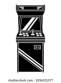 vintage arcade game machine