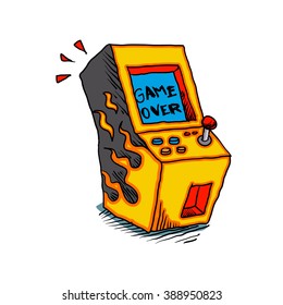 Vintage Arcade game Machine