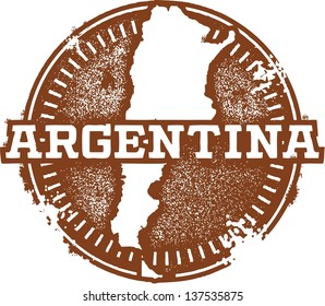 Vintage Argentina South America Stamp