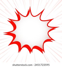 vintage art abstract chat box halftone background design vector