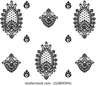 vintage art in black and white spray 