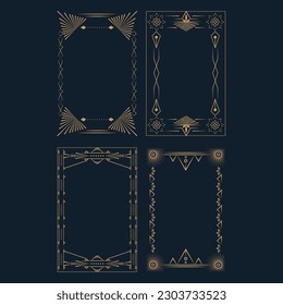 Vintage Art Deco Frames Object