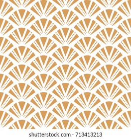 Vintage Art Deco Pattern. Geometric decorative texture.