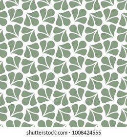Vintage Art Deco Seamless Pattern. Geometric decorative texture. Vector floral background.