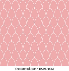 Vintage Art Deco Seamless Pattern. Geometric decorative texture. Vector floral background.