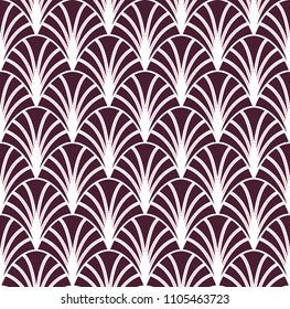 Vintage Art Deco Seamless Pattern. Geometric decorative with circles texture. Retro background.