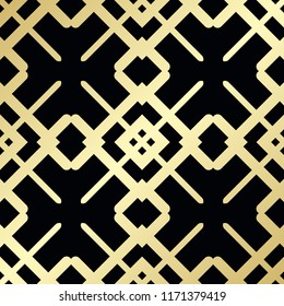 Vintage Art Deco Seamless Pattern. Geometric decorative texture