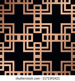 Vintage Art Deco Seamless Pattern. Geometric decorative texture