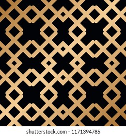 Vintage Art Deco Seamless Pattern. Geometric decorative texture