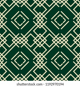 Vintage Art Deco Seamless Pattern. Geometric decorative texture