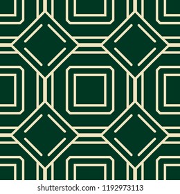 Vintage Art Deco Seamless Pattern. Geometric decorative texture