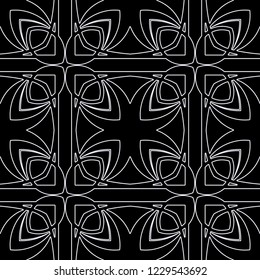 Vintage Art Deco Seamless Pattern. Geometric decorative texture