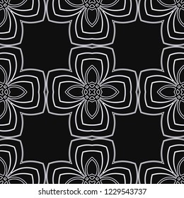 Vintage Art Deco Seamless Pattern. Geometric decorative texture