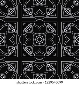 Vintage Art Deco Seamless Pattern. Geometric decorative texture