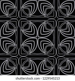 Vintage Art Deco Seamless Pattern. Geometric decorative texture