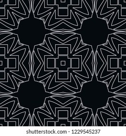 Vintage Art Deco Seamless Pattern. Geometric decorative texture